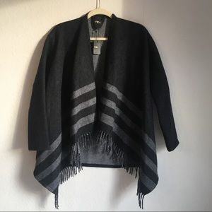 NWT Maje Wool Blend Draped Cardigan
